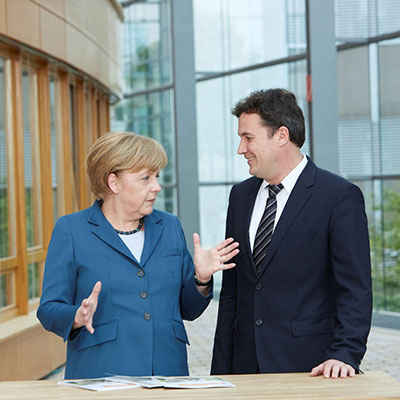 Bilder 39 Christian von Stetten Bundeskanzlerin Angela Merkel Konrad Adenauer Haus Hohenlohe CDU