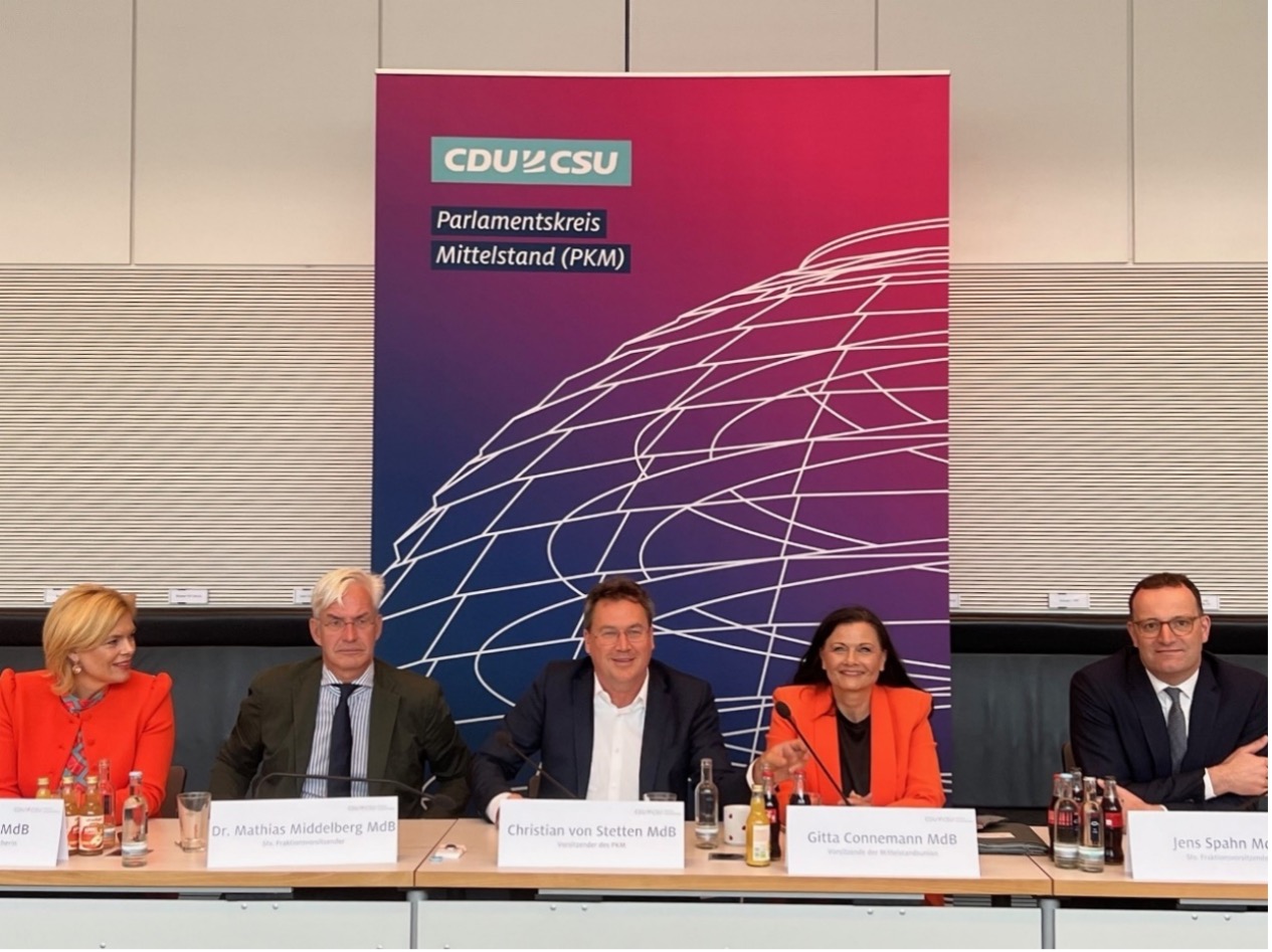 Finanz- und wirtschaftspolitischer Austausch, Christian von Stetten