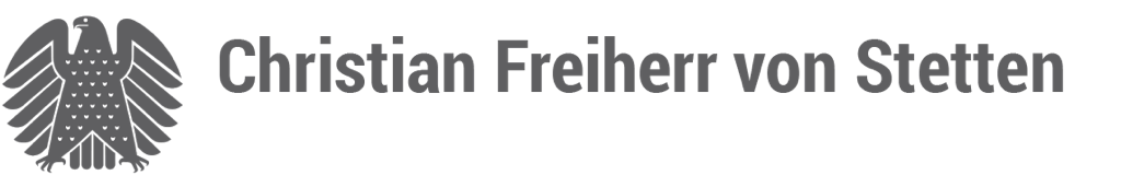 Logo Christian Freiherr von Stetten, MdB